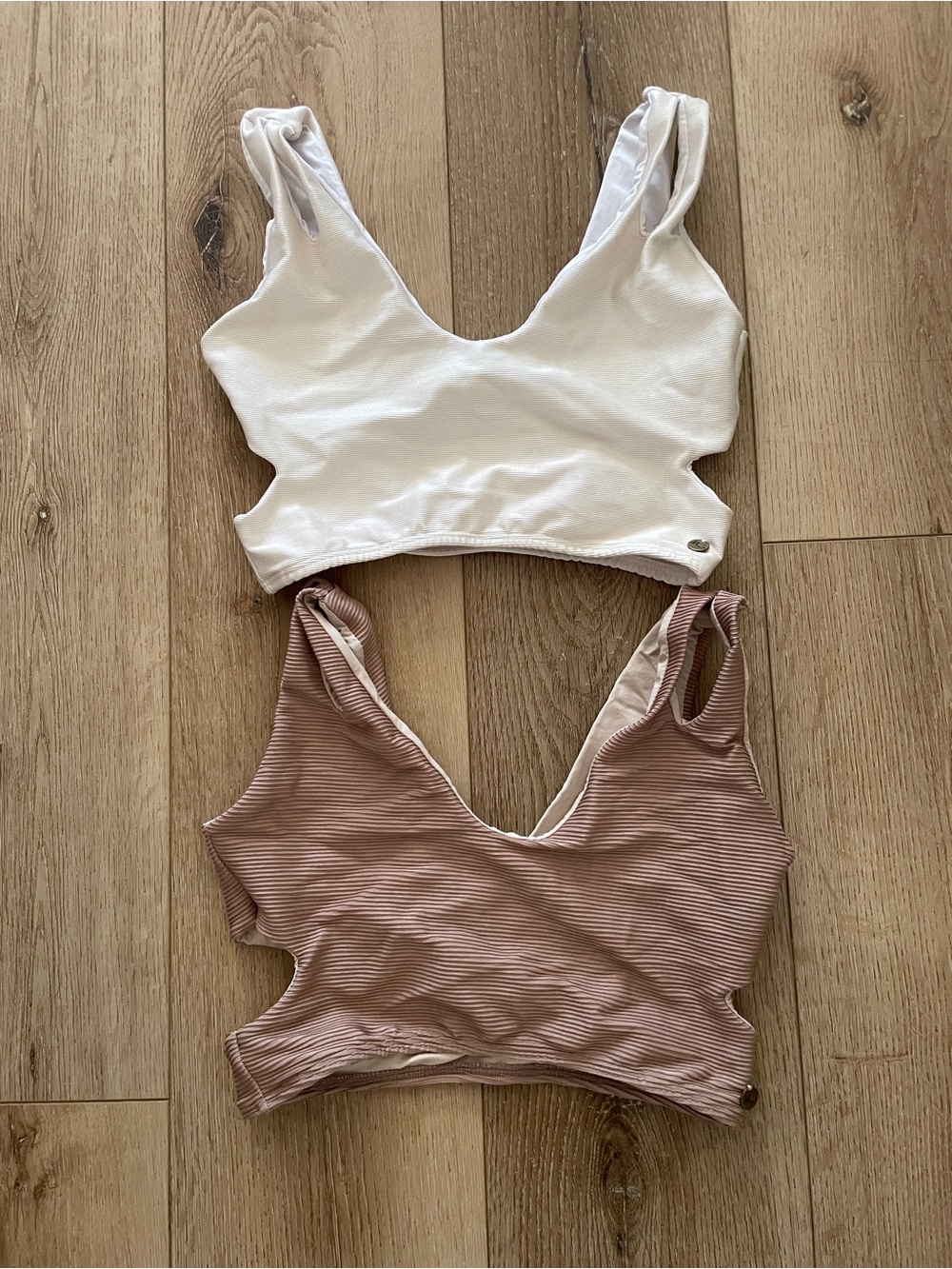 Two Small Mika Yoga Wear Bras